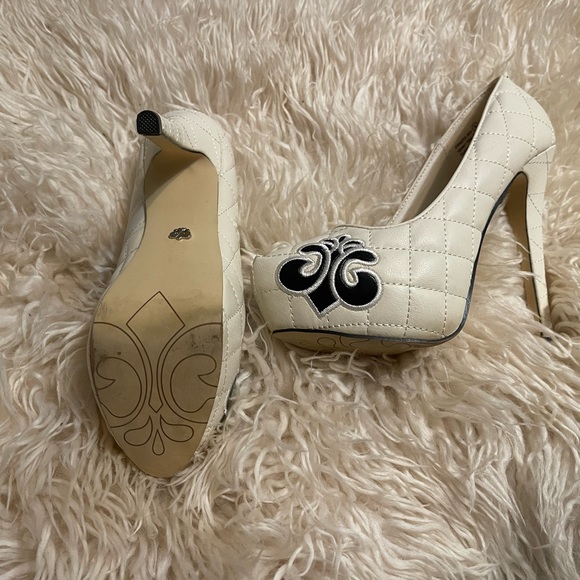 Dereon “Groove” heels. Sz8 offwhite (cream) colour - Picture 6 of 16